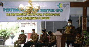 Pertemuan Lintas Sektor OPD 